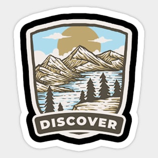 Discover Sticker